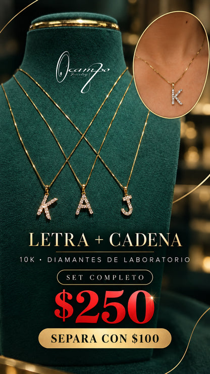 Set oro 10k solo!!  $250
