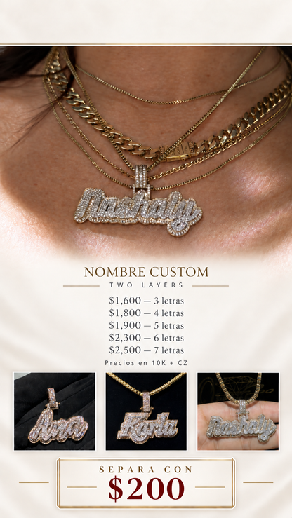 Custom Nombres 2 Pisos