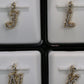 Pendants Letras Bubble 2 pisos 10k con Diamamtes