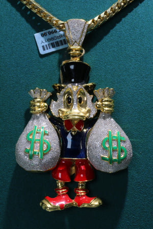 Pendant 10k con Diamantes