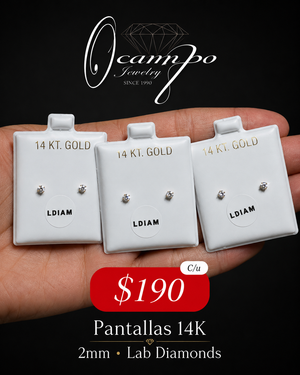 Pantallas 14k Lab Diamonds