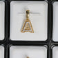Pendant Letras 2 pisos 10k Diamantes