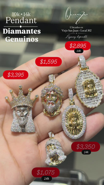 Cristos de Diamantes 10k 14k